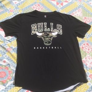 Chicago Bulls basketball camouflage t shirt